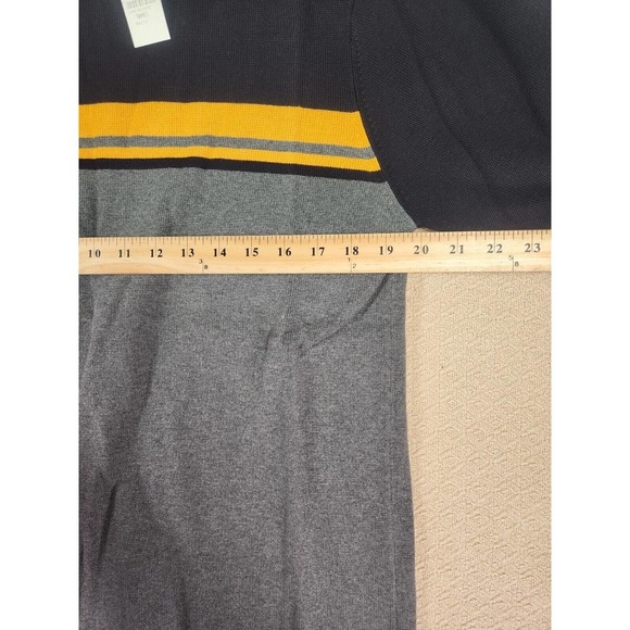 Vintage BKE Buckle Sweater‎ Mens Small S Lightweight Long Sleeve Gray Y2K NWT - Picture 7 of 12